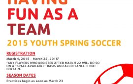 Spring Soccer Registration