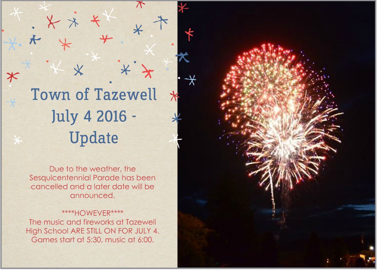 Sesquicentennial Parade & Fireworks Celebration