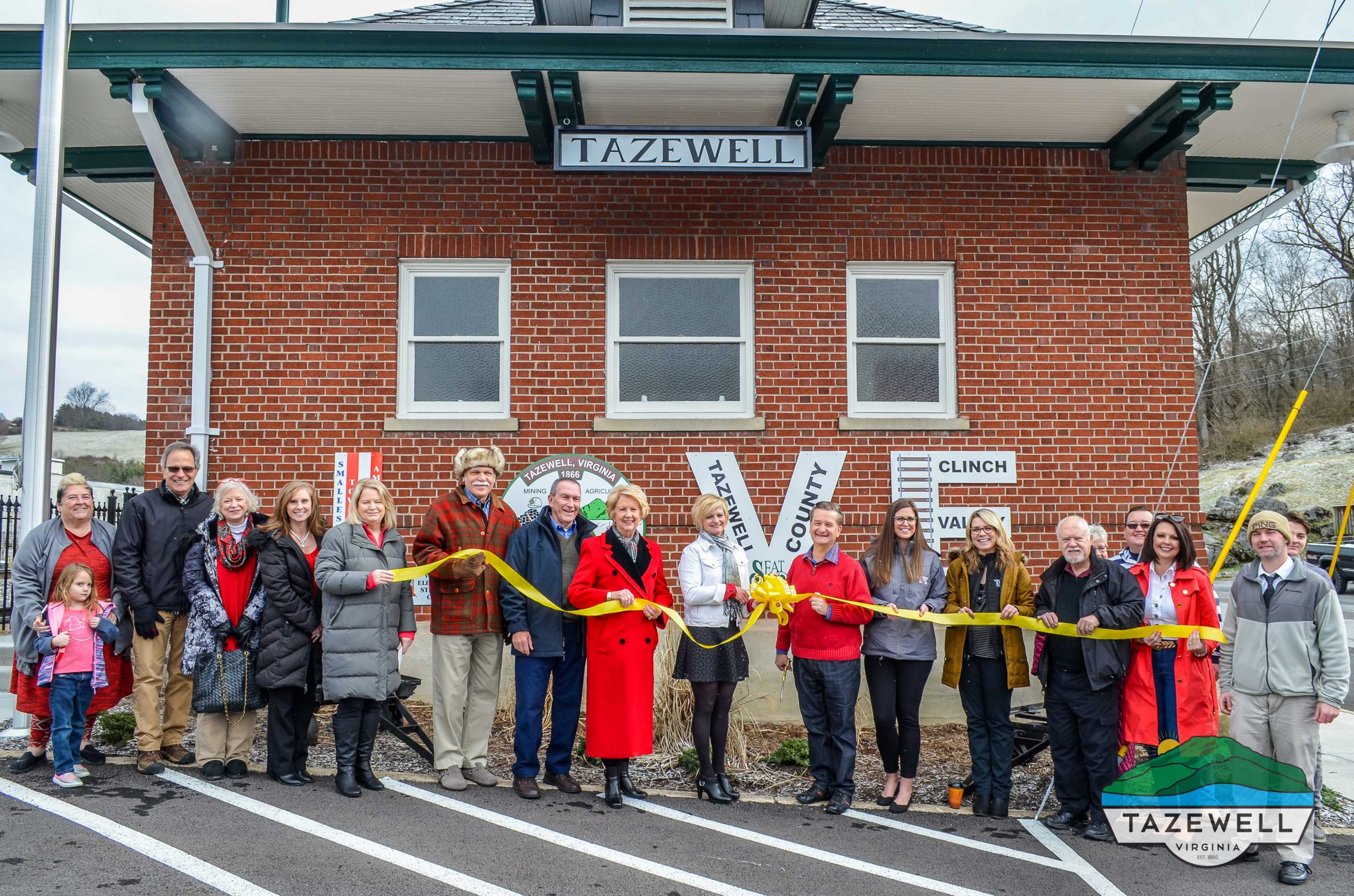 Tazewell Train Station LOVEworks Dedication Ceremony Held