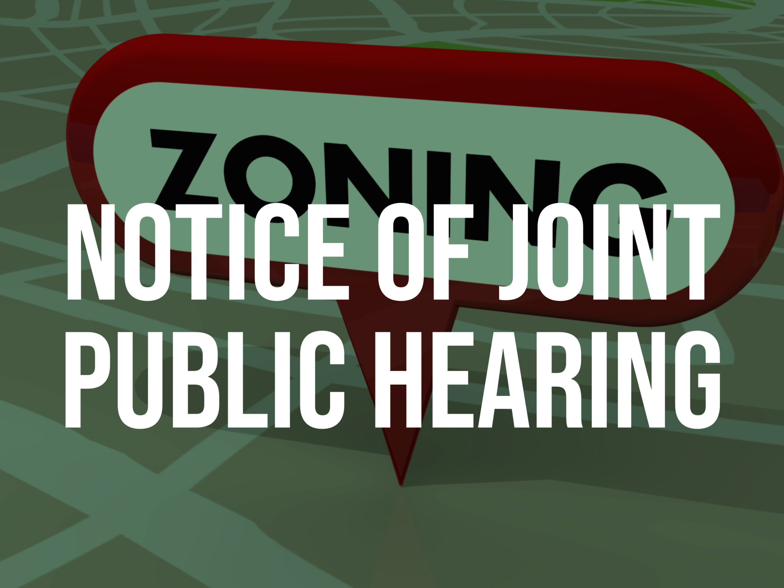 Notice of Public Hearing