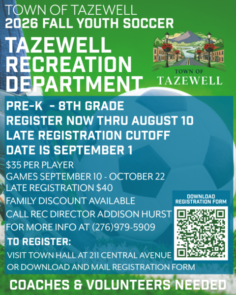Fall Soccer 2026 - Ad