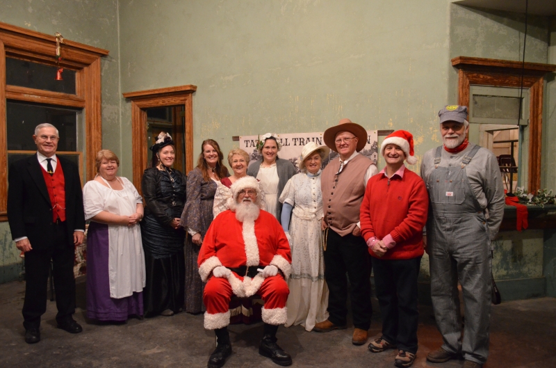 Tazewell Train Station Christmas Open House